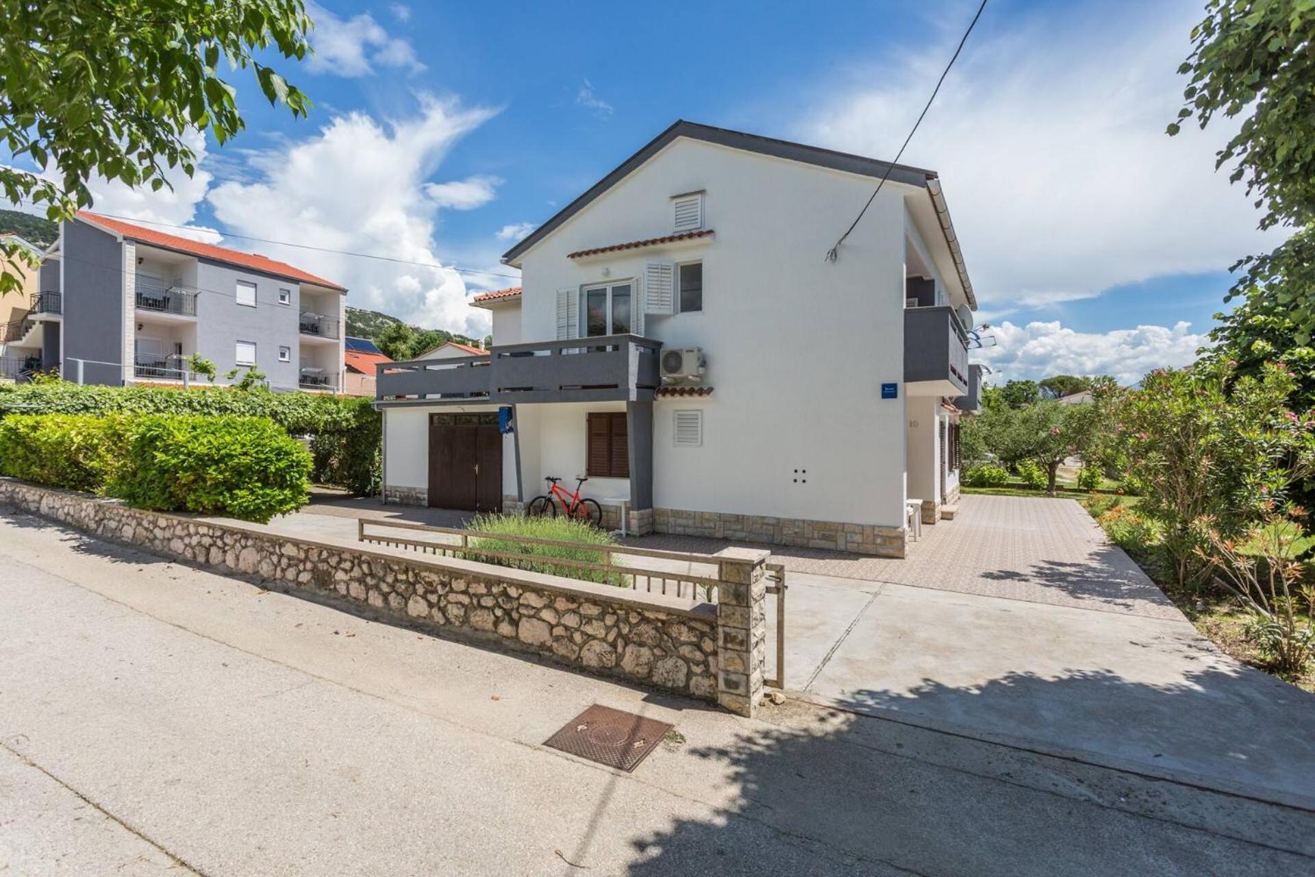 Apartments Bernardeta 2 Baška Eksteriør bilde
